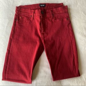Red Hudson Nico Super Skinny Midrise Jeans size 29